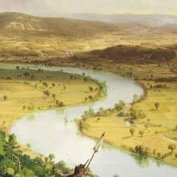 Oxbow holyoke mount northampton thunderstorm massachusetts after cole thomas met artist museum american close toah metmuseum