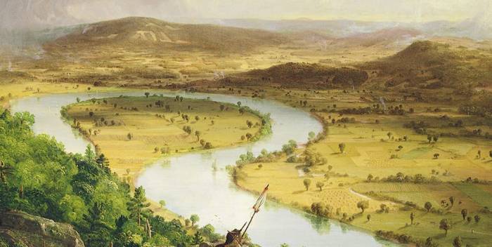 Oxbow holyoke mount northampton thunderstorm massachusetts after cole thomas met artist museum american close toah metmuseum