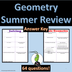 Geometry review packet 1 gina wilson