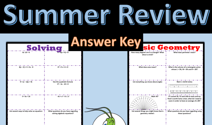 Geometry review packet 1 gina wilson