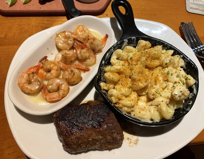 Grilled shrimp on the barbie outback review