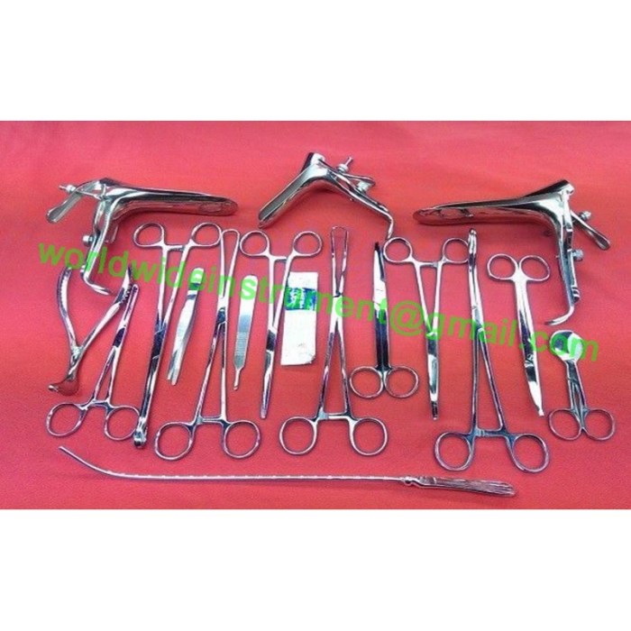 Instruments used for gynecological examination